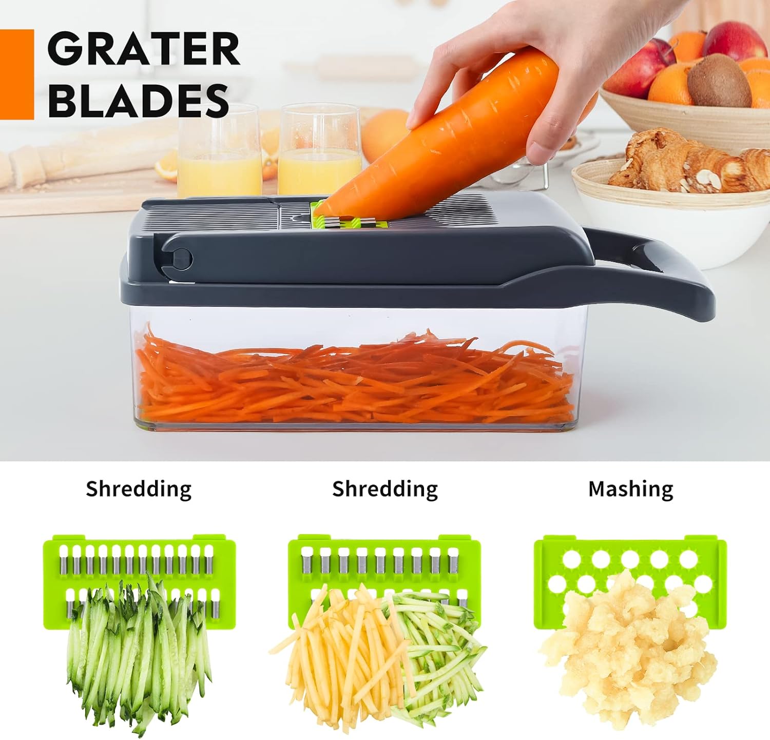 Vegetable Chopper Cutter Pro Series 16 in 1-Vegetable Chopper and Cutter-All10dollars.com