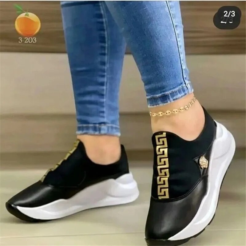 Dorinda Breathable Women Non-Slip Sneakers Outdoor Soft Comfortable Vulcanized Shoes-women shoes-All10dollars.com
