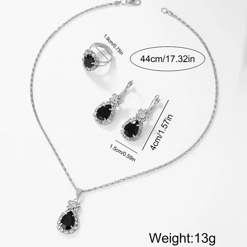 Starry Sky Luxury Rhinestone Watch Gift Set For Women-Women Watches-All10dollars.com