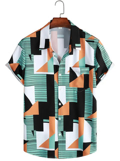 Men's Summer Short Sleeve Shirts-Polo Shirt-S(36)-All10dollars.com