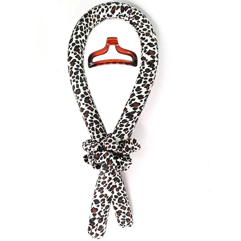 Heatless Curling Rod Headband Rollers-hair rollers-leopard-All10dollars.com