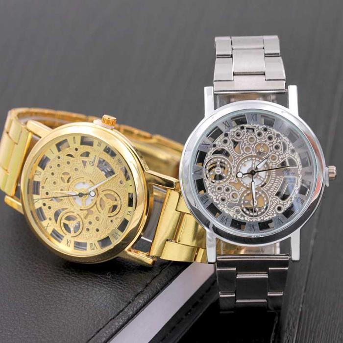 Unisex Mechanical Luxury Stainless Steel Watch-wrist watch-All10dollars.com