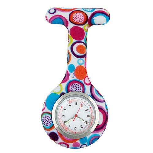 Personalized Engraved With Your Name Brooch Pin Silicone Nurse Watch-nurses watch-3-All10dollars.com