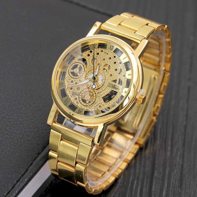 Unisex Mechanical Luxury Stainless Steel Watch-wrist watch-All10dollars.com