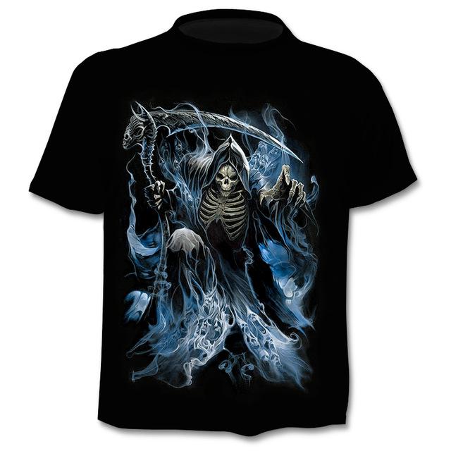 Funny Novelty T-shirt Short Sleeve Tops Unisex Outfit Clothing-motorcyle men tops-0614-XXS-All10dollars.com