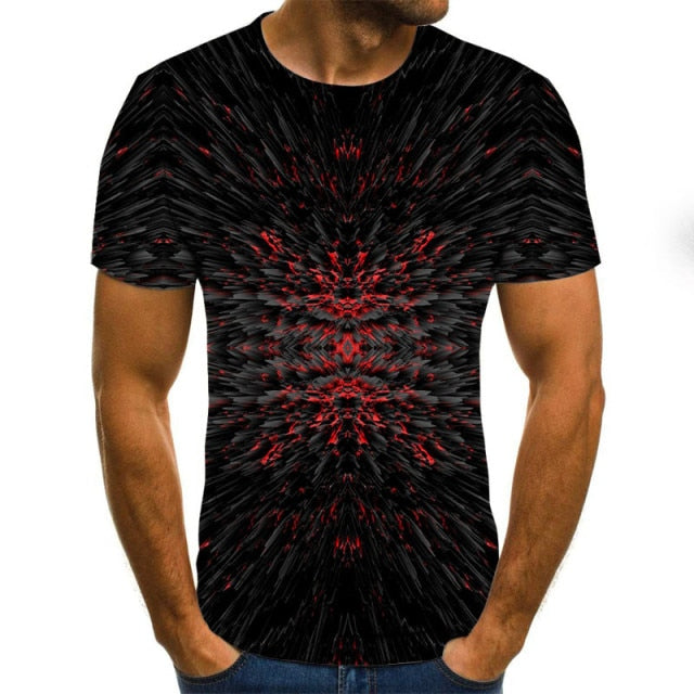 Men T shirt 3D Printed Summer O-Neck Daily Casual Funny T shirt-Shirts & Tops-TXU-1313-6XL-All10dollars.com