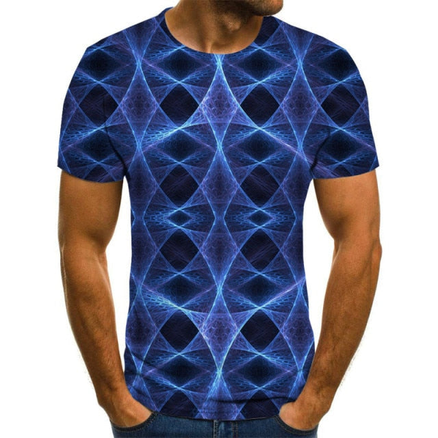 Men T shirt 3D Printed Summer O-Neck Daily Casual Funny T shirt-Shirts & Tops-TXU-1466-6XL-All10dollars.com