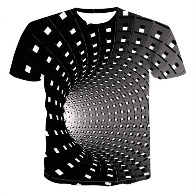 3D Unisex Shirt Printed Short Sleeve-motorcyle men tops-DZ-014-XXXL-All10dollars.com