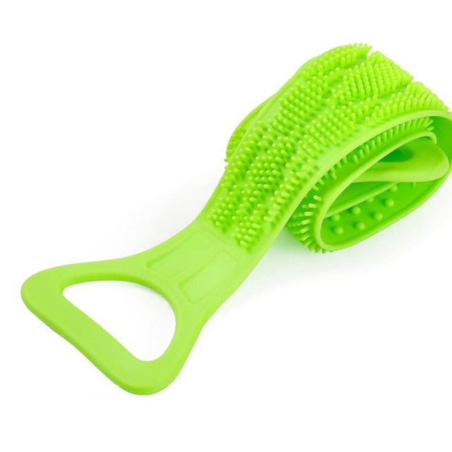 Silicon Body Brush Scrubber-silicon body brush scrubber-Green-All10dollars.com