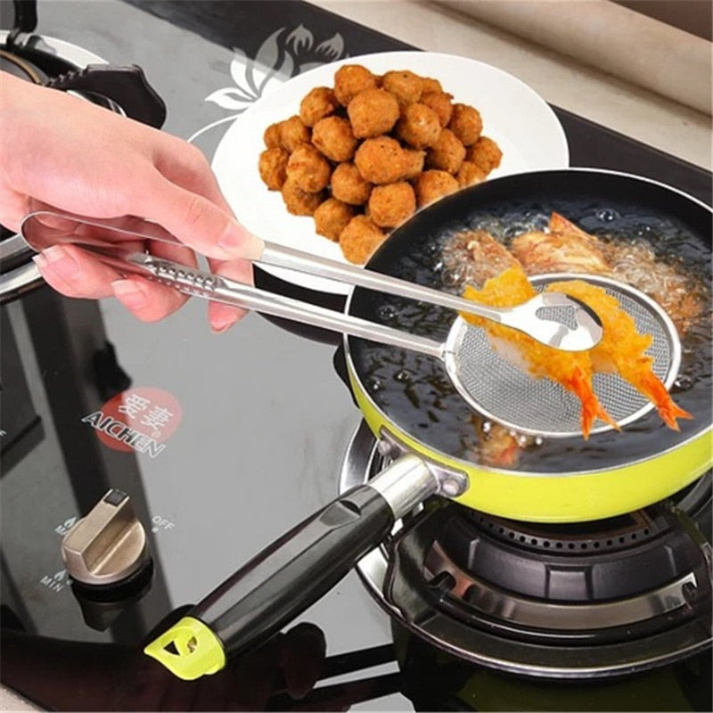 Frying ladle Stainless Steel Fried Food Scoop-frying ladle-All10dollars.com
