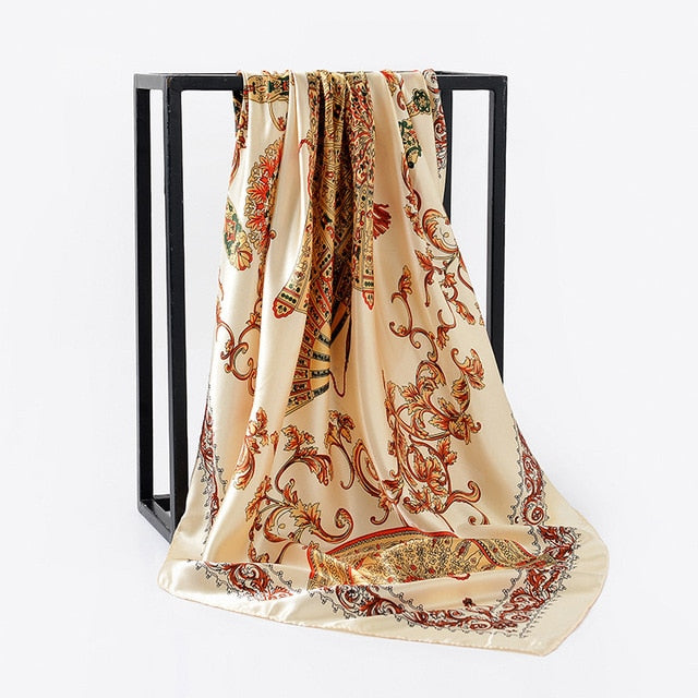 Square Silk Scarves-women scarves-Color 11-All10dollars.com
