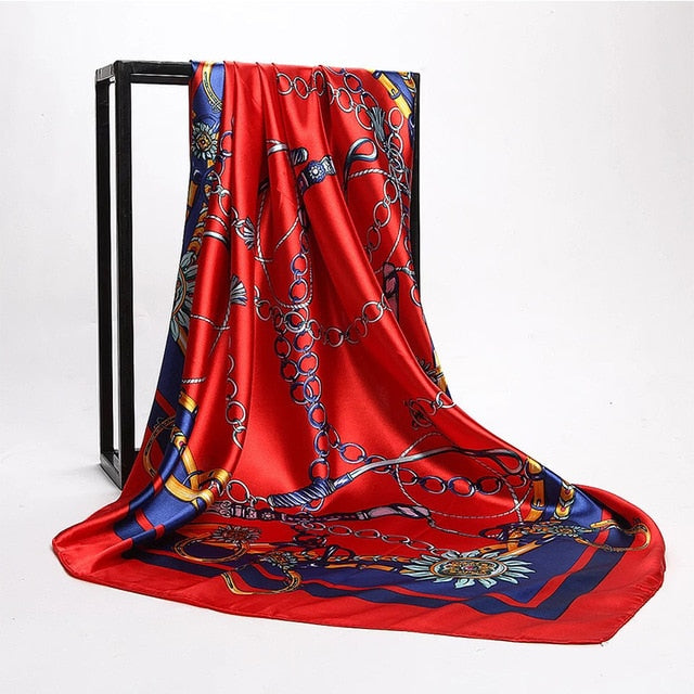 Square Silk Scarves-women scarves-Color 27-All10dollars.com