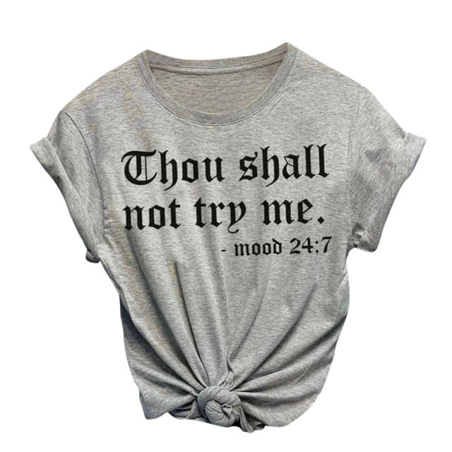 Thou Shall Not try Me Shirt-Gray-XL-All10dollars.com