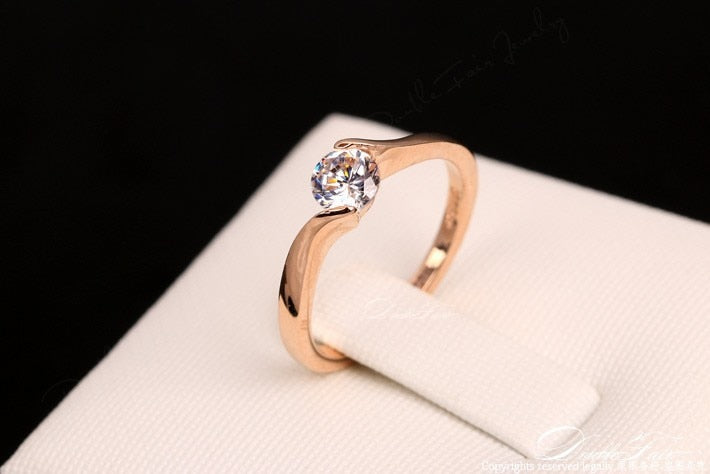 Debi Austrian Cubic Zirconia Engagement/Wedding Rings-Wedding Ring-All10dollars.com