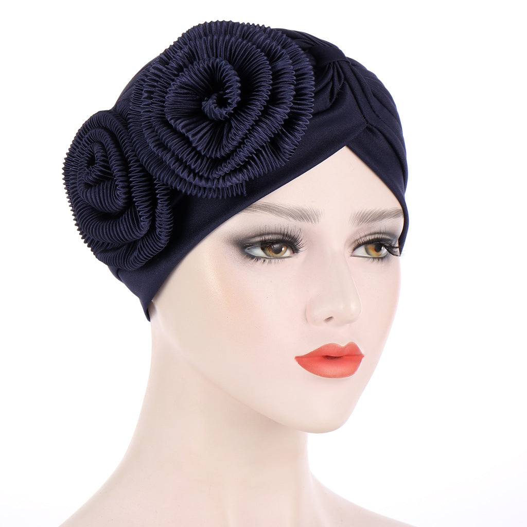 Women Hair Loss Hat Head Scarf Turban Chemo Cap-bonnet-All10dollars.com