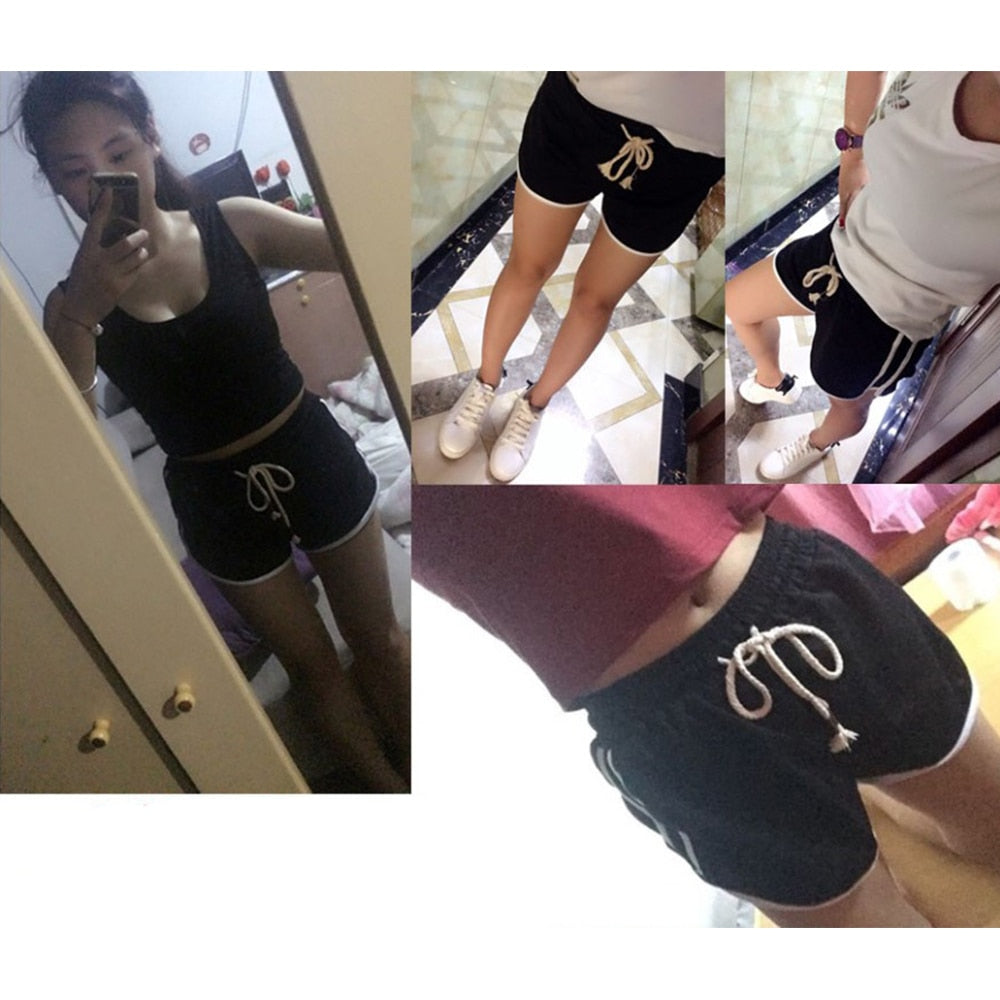 Women Fitness Sport Shorts Pants Gym Workout Running Jogging Sport Shorts Workout Yoga Shorts Active Shorts-Activewear-All10dollars.com