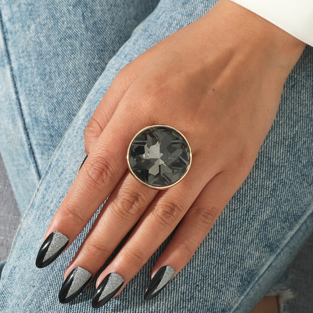 Vintage Antique Big Silver Women-Midi-Rings Engraved Flower Pattern Retro Finger Ring Stylish Indian Jewelry-Resizable-g 5-All10dollars.com
