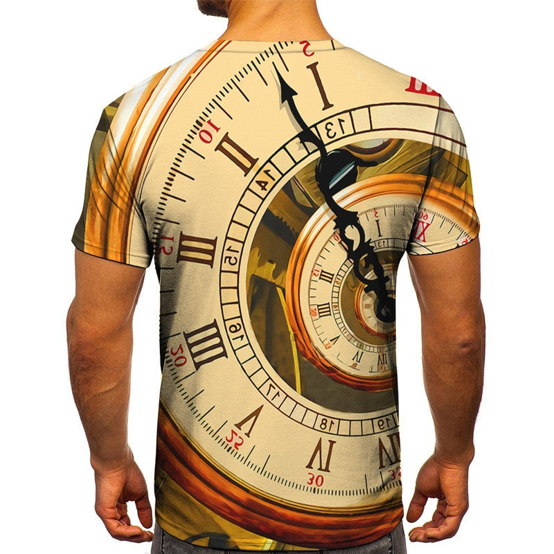 Men Street Print Men's 3D T-Shirt-men shirt-All10dollars.com