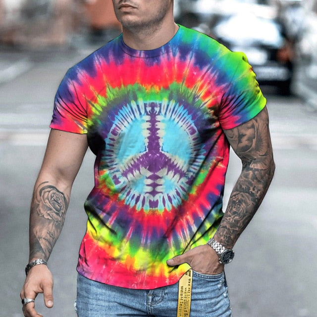 Men Street Print Men's 3D T-Shirt-men shirt-WJ-1021-M-All10dollars.com