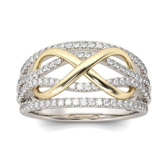 Infinity Ring Eternity Charms Best Friend Gift Endless Love Symbol Fashion Rings-All10dollars.com