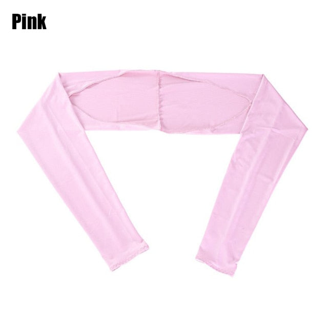 2PCS Shawl Arm Sleeves Women Scarf Jacket Bolero One Size FIT ALL-women bolero-Pink-All10dollars.com