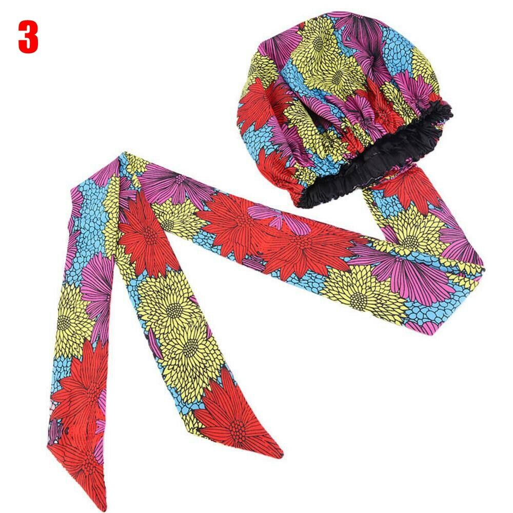 Hair Bonnet Turban Ankara Print-turbans-red-All10dollars.com